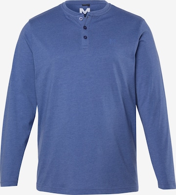 Men Plus Shirt in Blau: Vorderseite