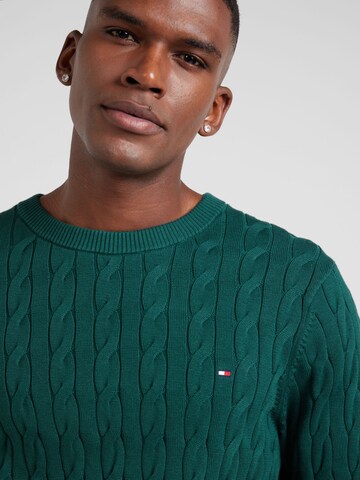 Pullover 'Classic' di TOMMY HILFIGER in verde