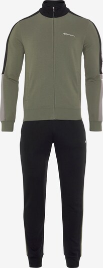 Champion Authentic Athletic Apparel Tracksuit in Grey / Olive / Black / White, Item view