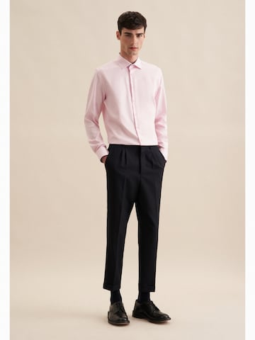 SEIDENSTICKER Slim fit Zakelijk overhemd in Roze