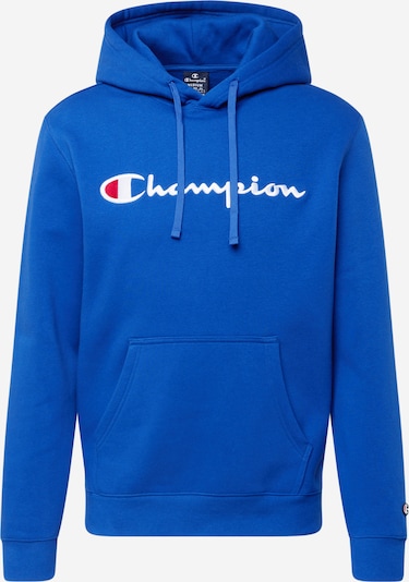 Champion Authentic Athletic Apparel Sweatshirt in enzian / rot / weiß, Produktansicht