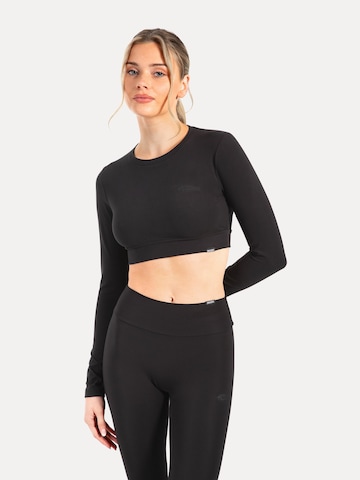 Smilodox Shirt in Zwart: voorkant