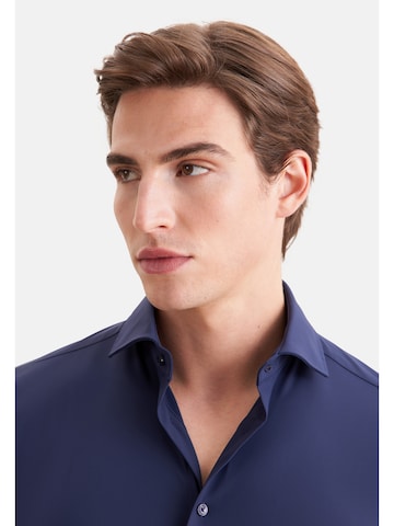 SEIDENSTICKER Slim fit Business shirt in Blue