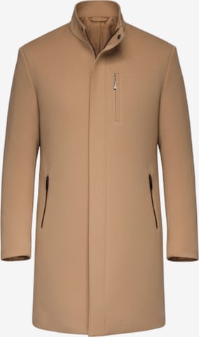 Ombre Mantel in Braun: Vorderseite