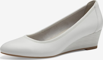 Escarpins Tamaris en blanc : devant