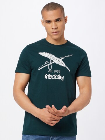 Tricou de la Iriedaily pe verde: față