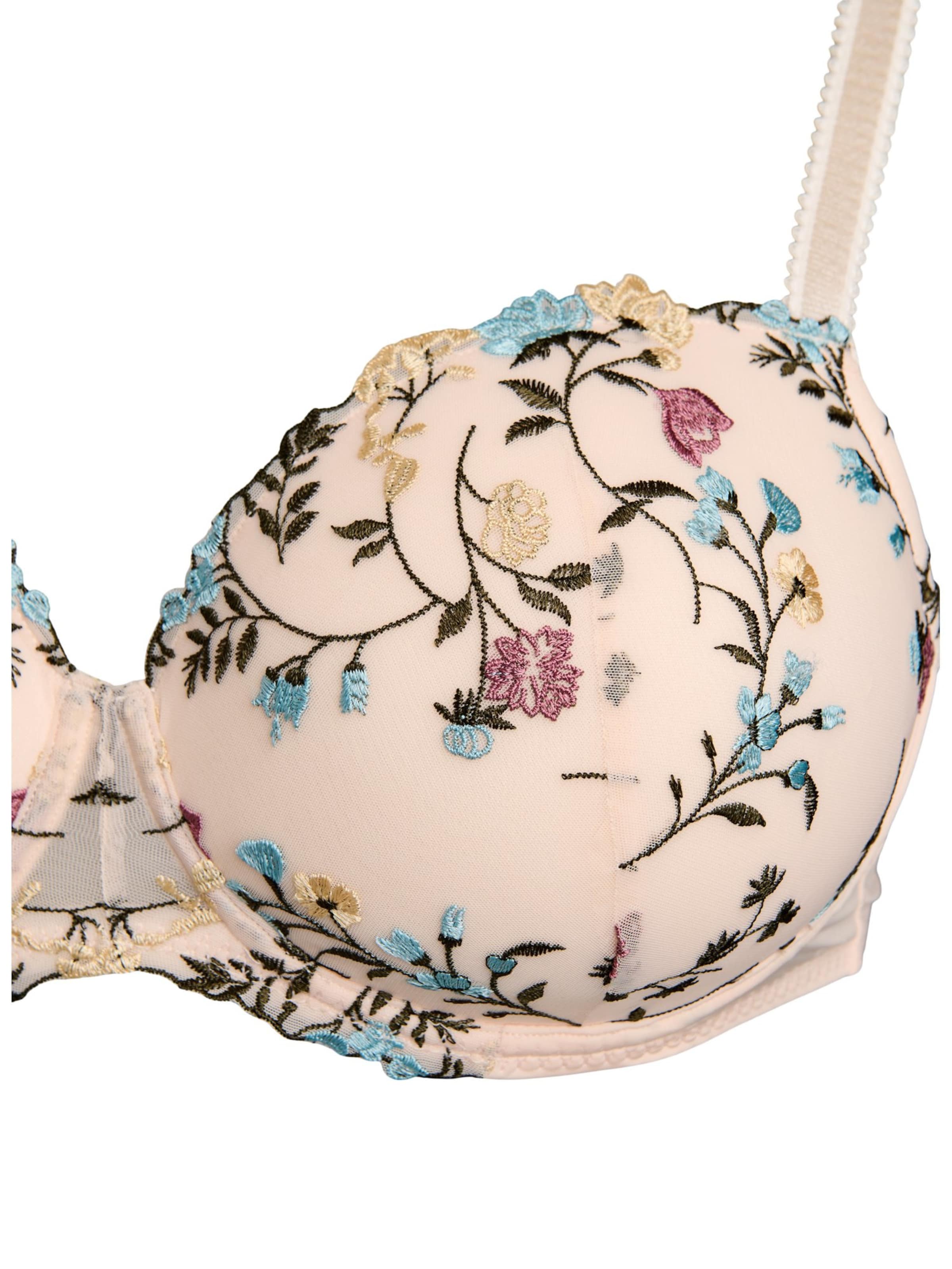 Devoted by Zizzi T-shirt BH 'Lykke' in Beige