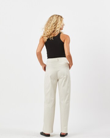 minimum Loose fit Trousers 'Gurlia' in Beige