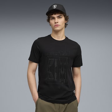 PUMA Performance shirt 'Scuderia Ferrari' in Black: front