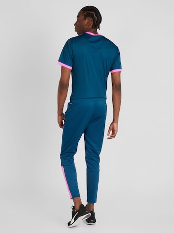 PUMA Slimfit Sportovní kalhoty 'TeamLIGA' – modrá