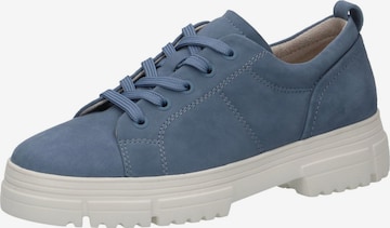 CAPRICE Lace-Up Shoes in Blue: front