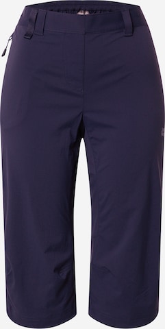 JACK WOLFSKIN Regular Outdoor trousers 'Activate' in Blue: front