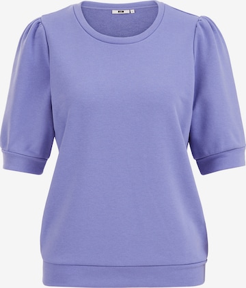 WE Fashion - Sweatshirt em roxo: frente