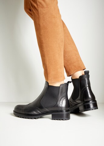 LASCANA Chelsea Boots in Schwarz