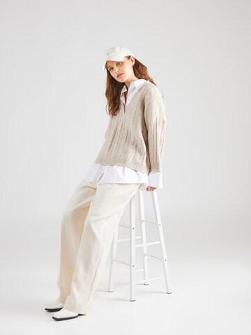 VERO MODA - Jersey 'GEMMA' en gris
