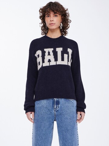 Felpa 'Stacy' di Ball in blu: frontale