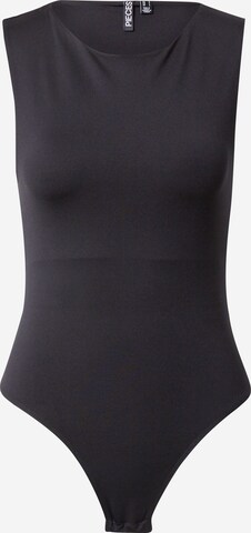 PIECES - Body de blusa 'MALI' en negro: frente