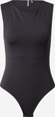 PIECES Blouse Bodysuit 'MALI' in Black: front
