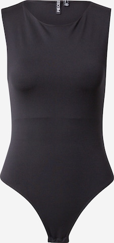 PIECES Blouse bodysuit 'MALI' in Black: front