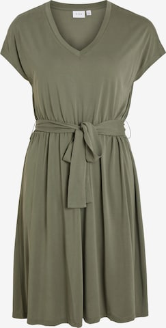 VILA Dress in Green: front