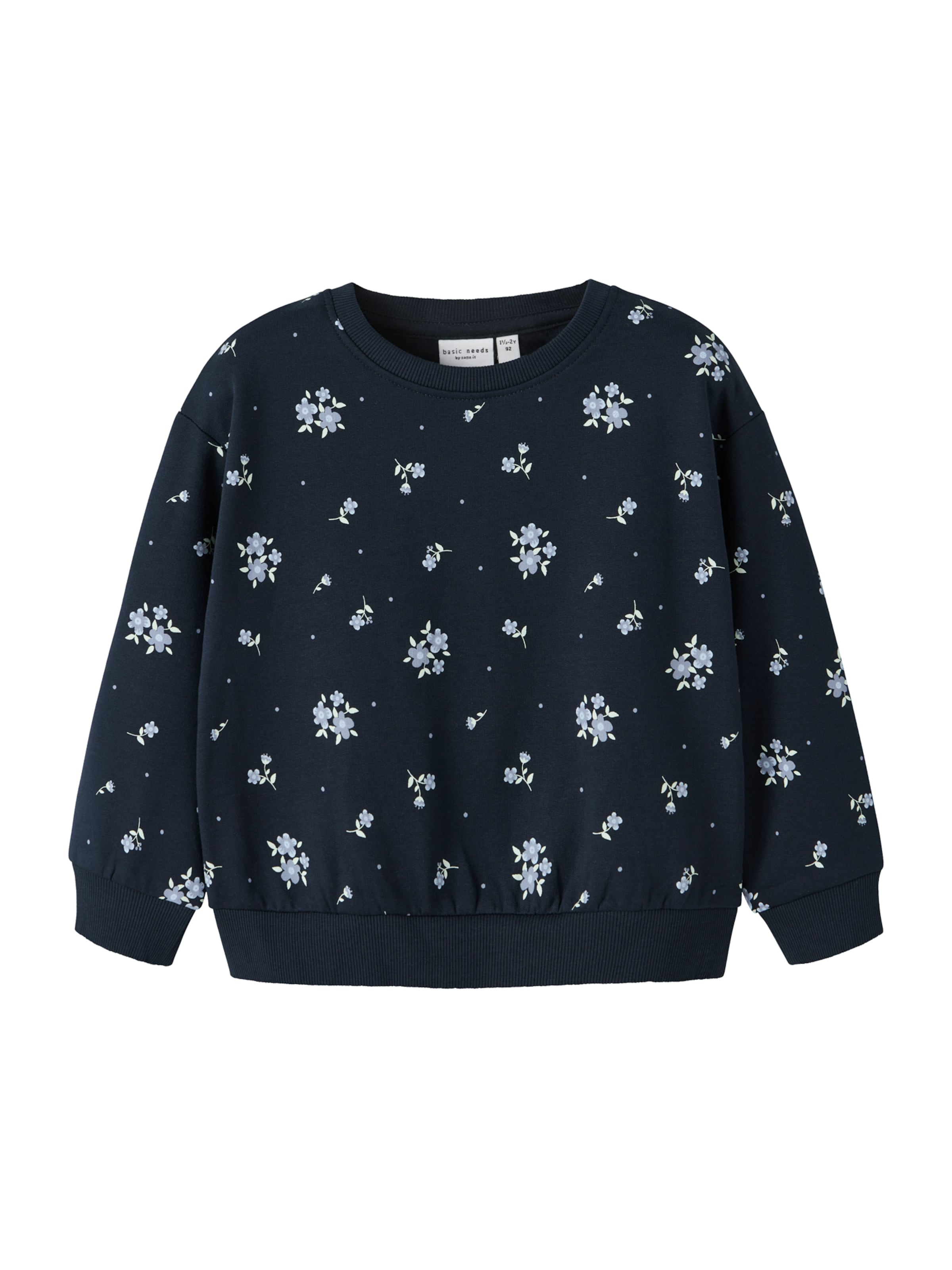 NAME IT Sweatshirt 'NMFVILOUI' in Blue: front