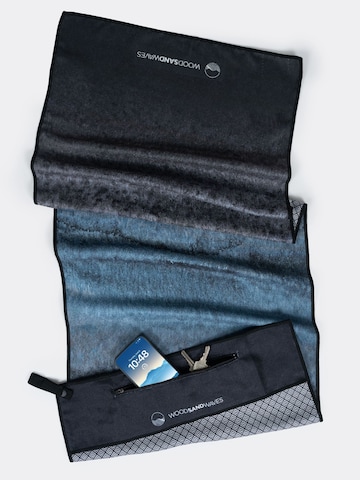woodsandwaves Towel 'Stormy Skies' in Mixed colors: front