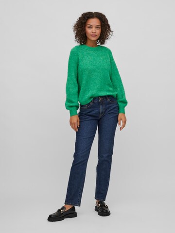 VILA Sweater 'JAMINA' in Green