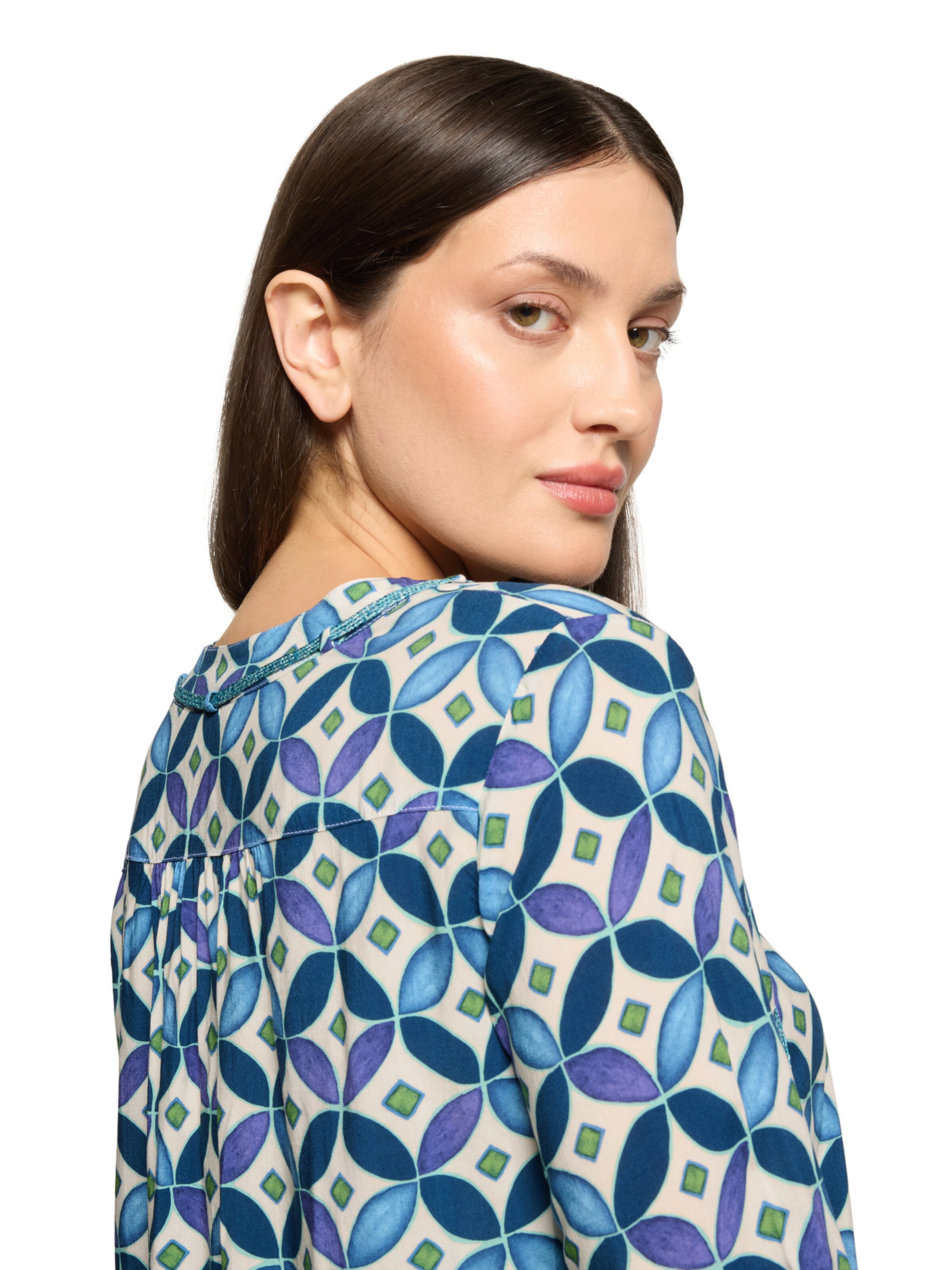 Camicia da donna di Cartoon in blu