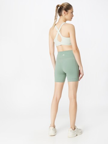 Skinny Pantalon de sport 'Studio' ADIDAS PERFORMANCE en vert