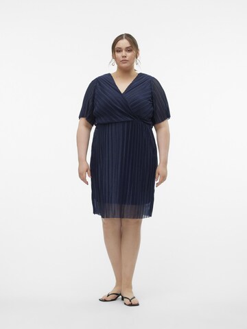 Vero Moda Curve Kleid 'MALONE' in Blau