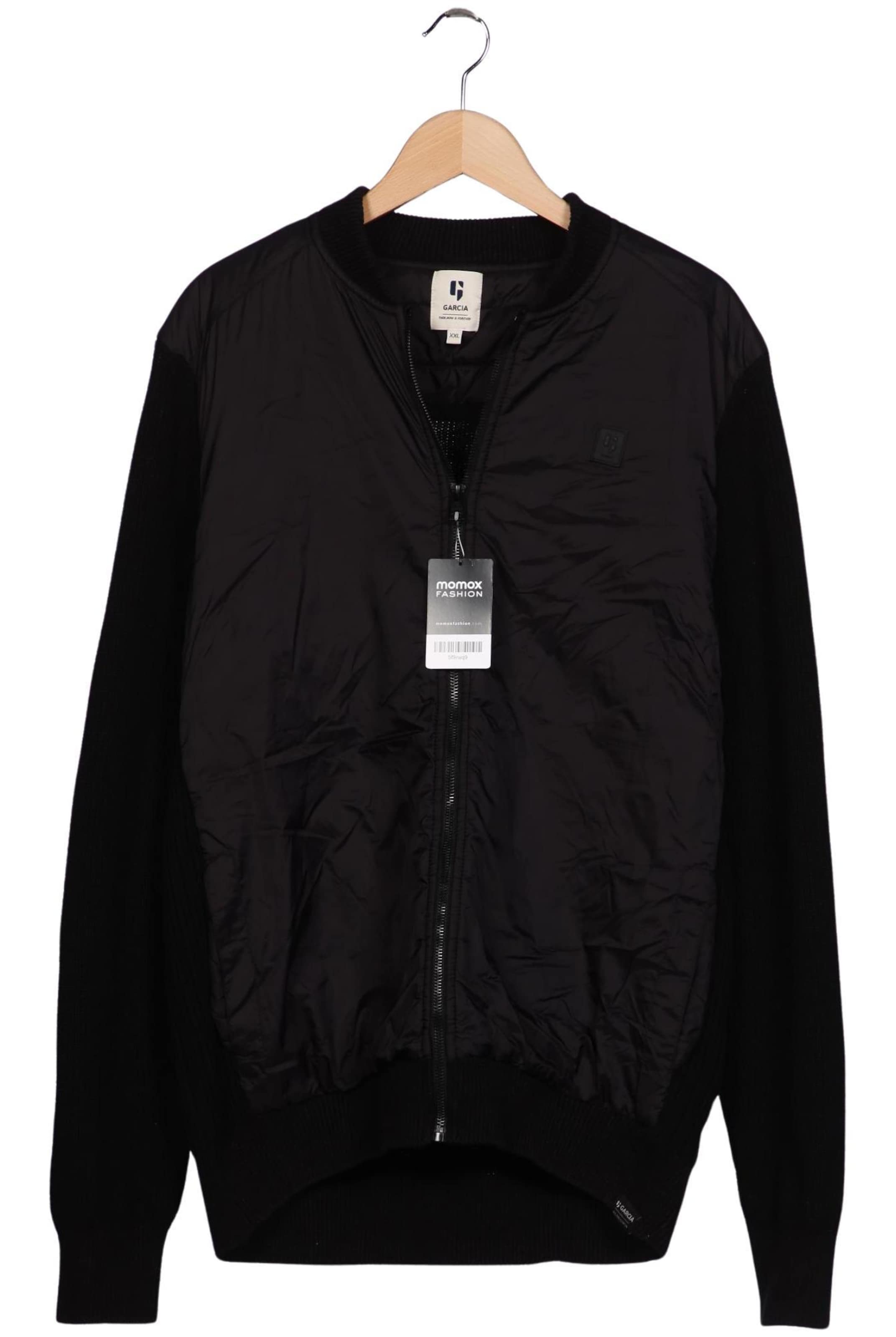 GARCIA Jacket & Coat in XXL in Black: front