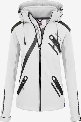 Rock Creek Outdoor Jacket in White: front