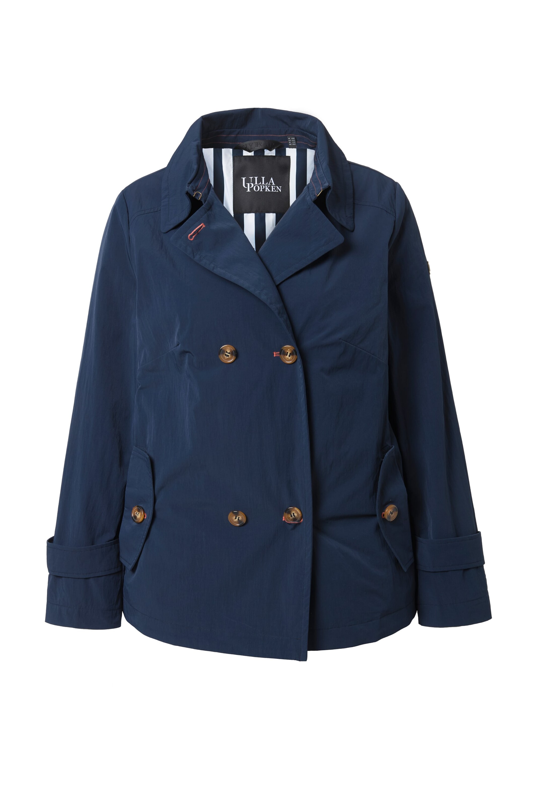 Ulla Popken Jacke in Blau: Vorderseite