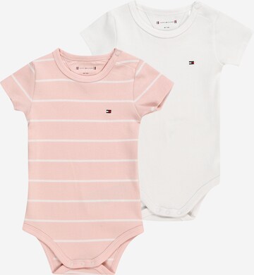 Barboteuse / body TOMMY HILFIGER en rose : devant