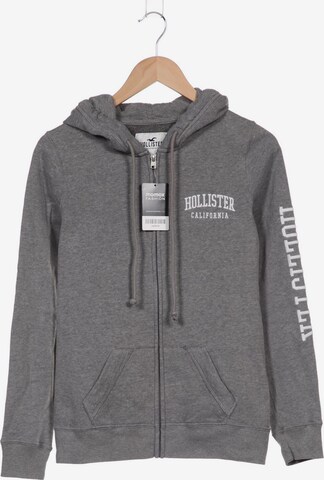 HOLLISTER Kapuzenpullover M in Grau: predná strana