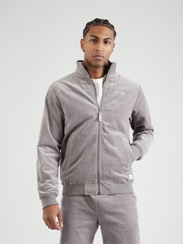 Iriedaily Between-season jacket in Grey: front