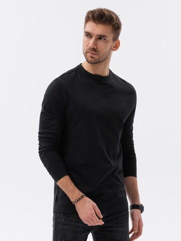 Ombre Shirt 'L138' in Zwart