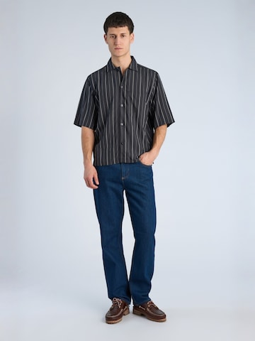 Lindbergh Regular fit Overhemd in Blauw