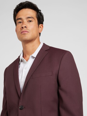 JACK & JONES regular Ανδρικό σακάκι 'JPRSolaris' σε κόκκινο
