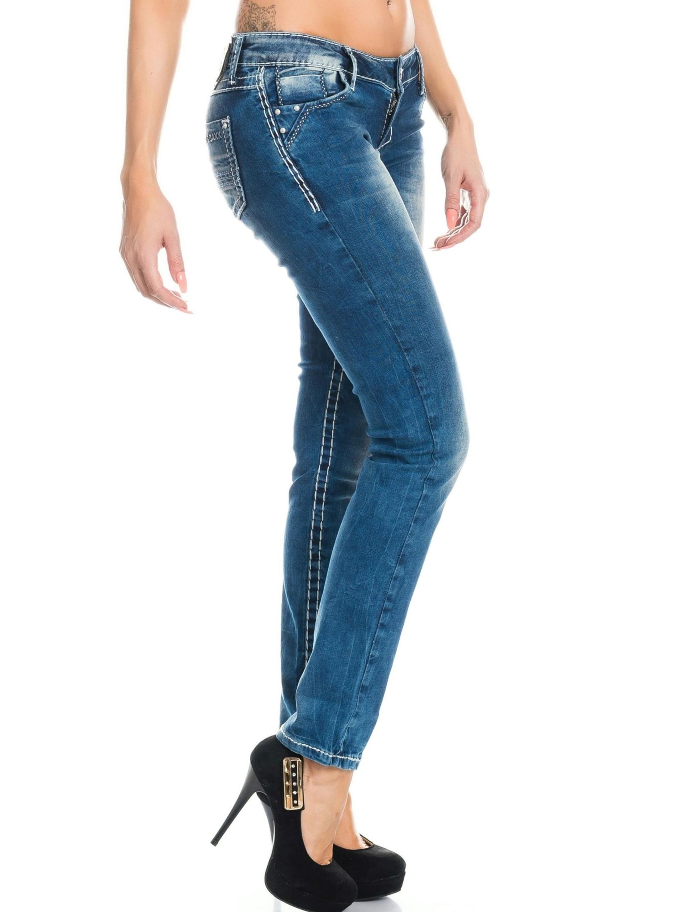 CIPO & BAXX Skinny Jeans 'BJ639' in Blue