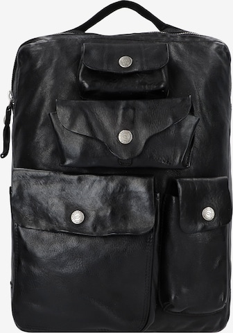 Campomaggi Backpack 'Pino' in Black: front