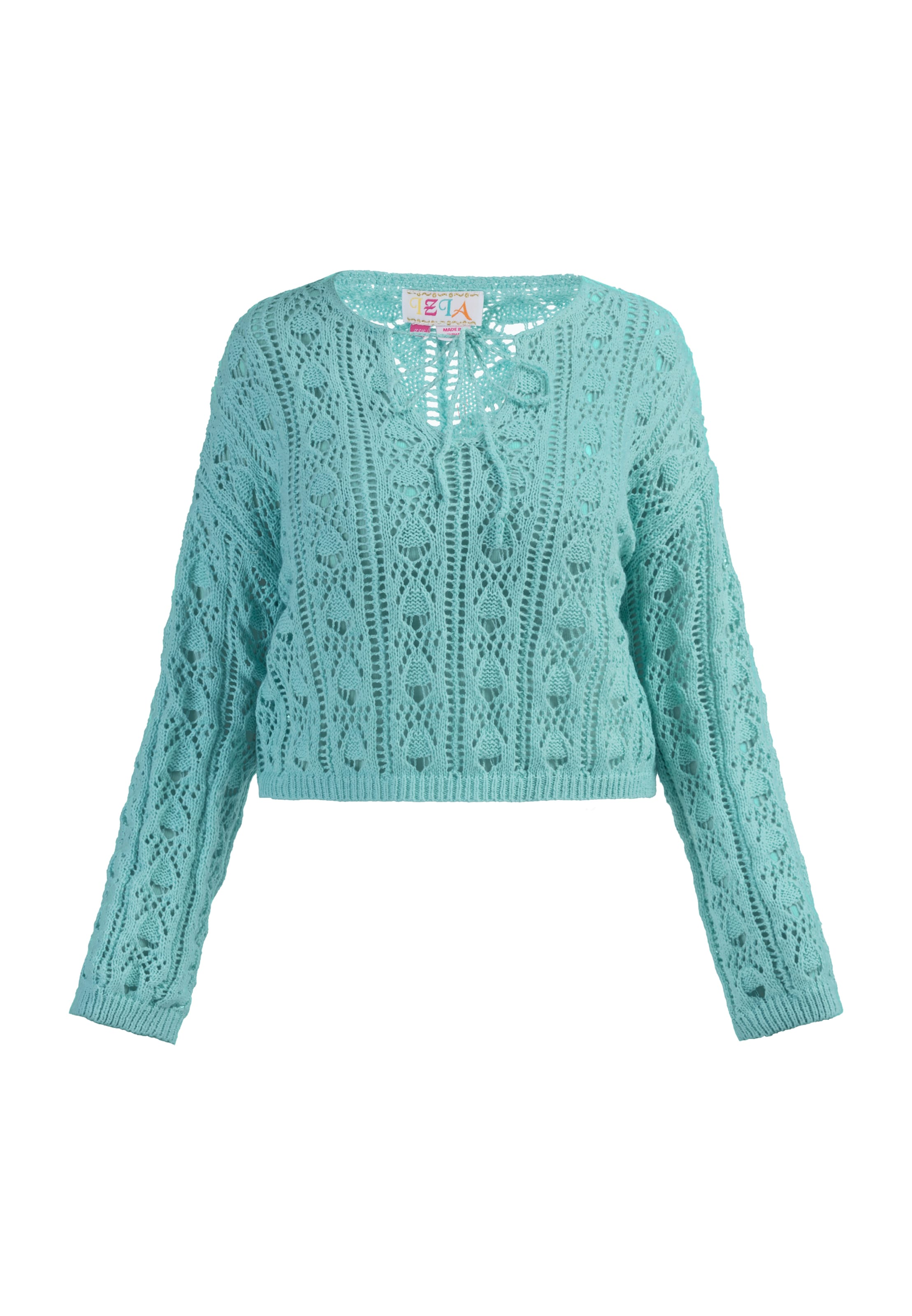 IZIA Trui in Blauw: voorkant