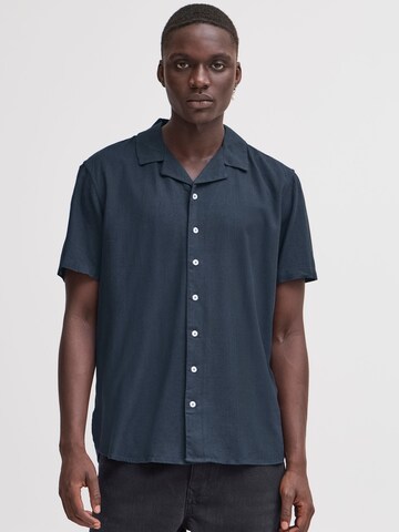 BLEND Regular fit Button Up Shirt 'Bobby' in Blue: front