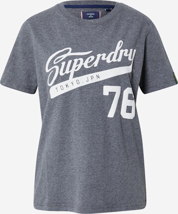 T-shirt 'Cali' Superdry en gris : devant