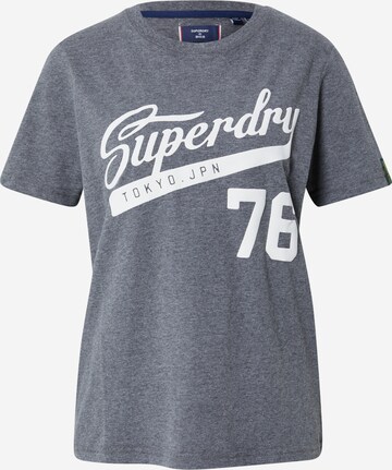 Tricou 'Cali' de la Superdry pe gri: față