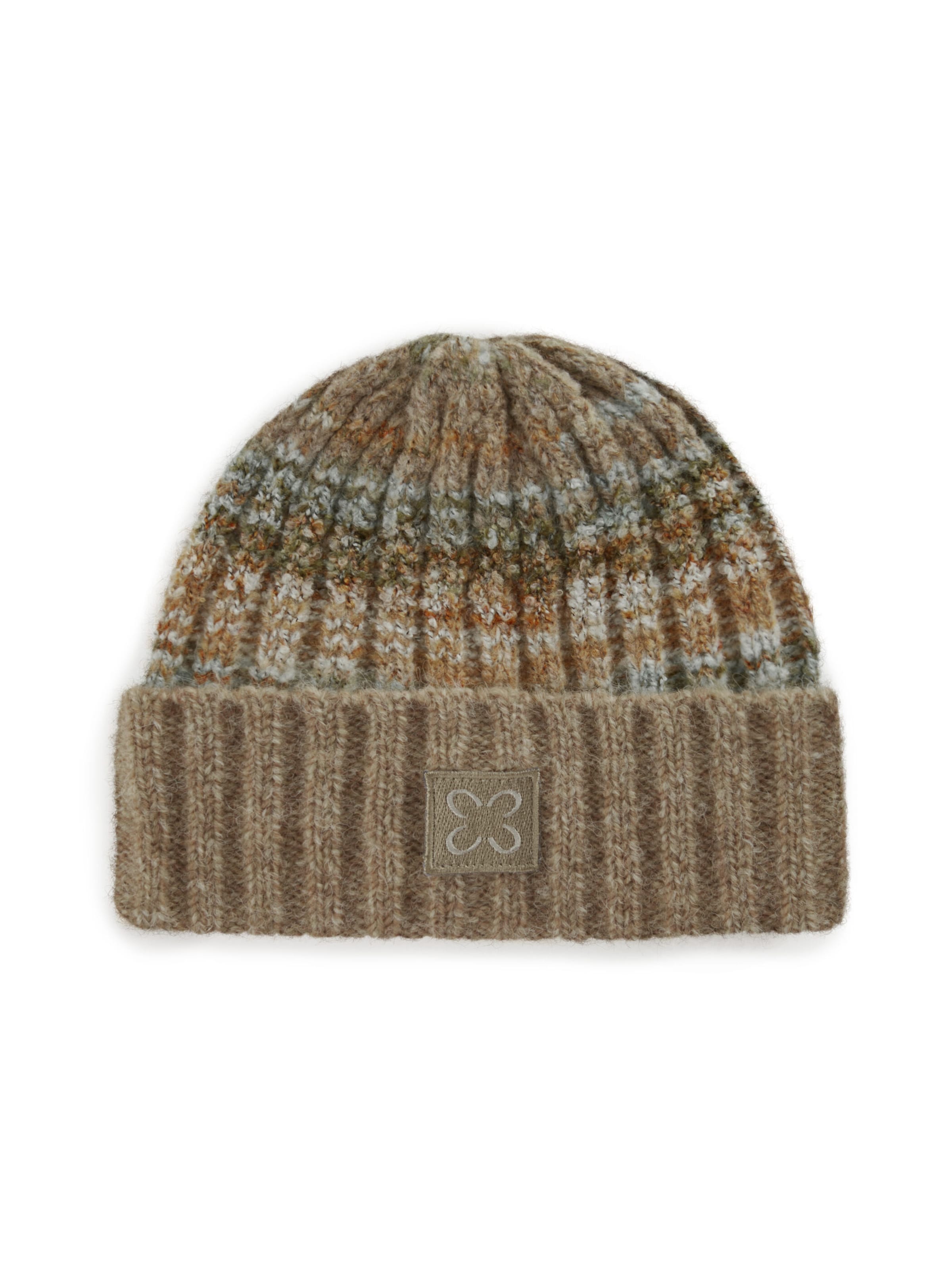 CODELLO Beanie in Beige: front