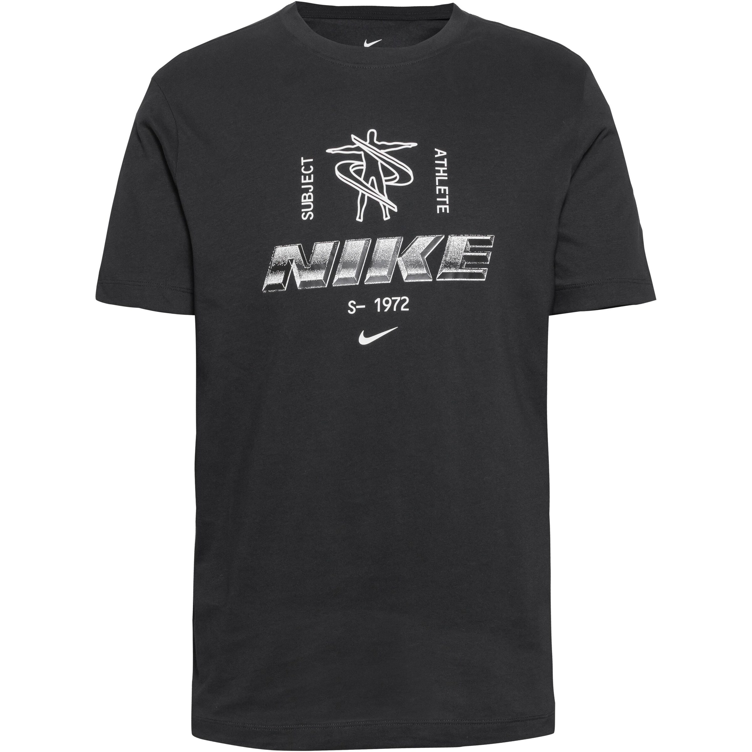 NIKE Funktionsshirt 'Troy' in Schwarz: Vorderseite