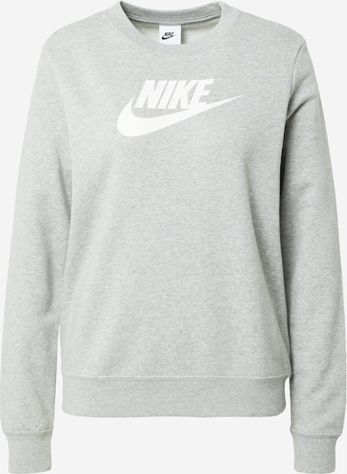 Megztinis be užsegimo iš Nike Sportswear, spalva – margai pilka / balta, Prekių apžvalga