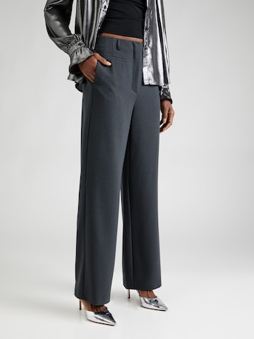 TAIFUN Wide leg Pants in Grey: front