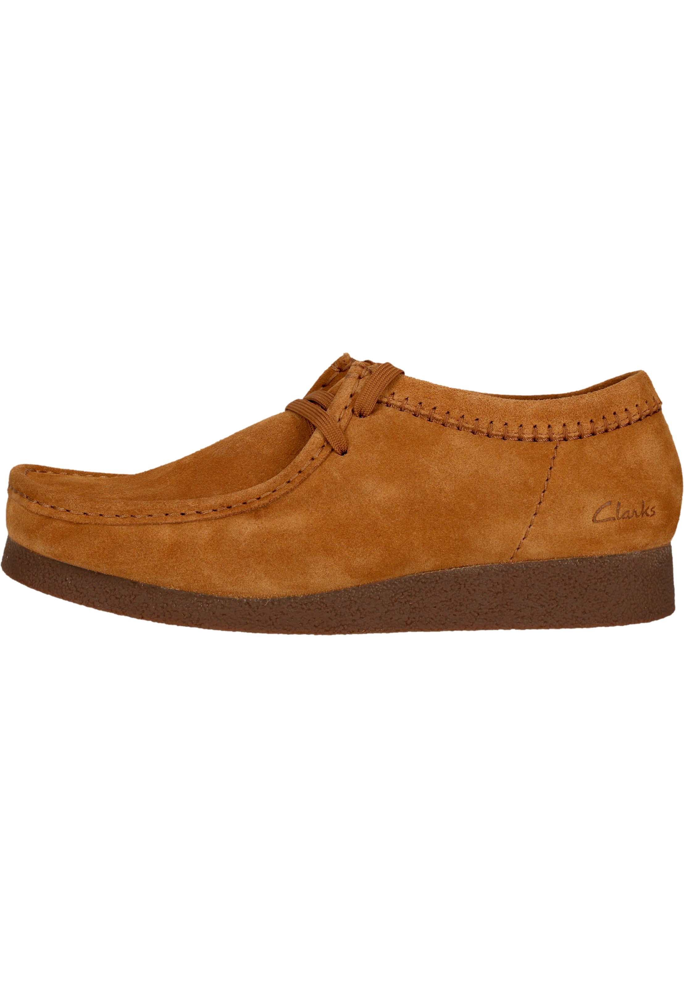 CLARKS Mokassin 'WallabeeEVO' in Braun